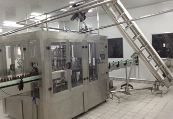 三合一玻璃瓶灌装机