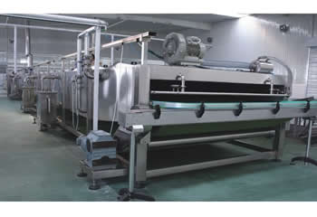 Spray sterilization machine (pasteurization)